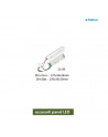 Driver with rechargeable battery - for LED 9W-50W