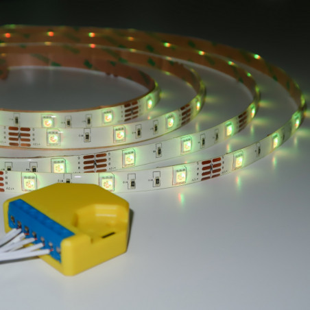 LED RGB light strip with Wi-Fi Controller