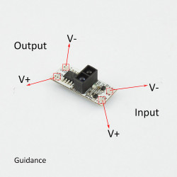 Mini hand wave sensor switch, 12V, 2A