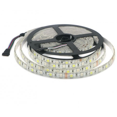 LED strip RGBW IP65 60led/M ( RGB + cool white ), 5m