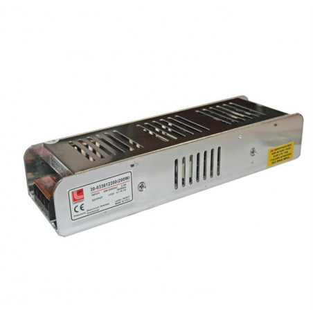 Transformator pentru LED 230V / 12V 200W, IP20