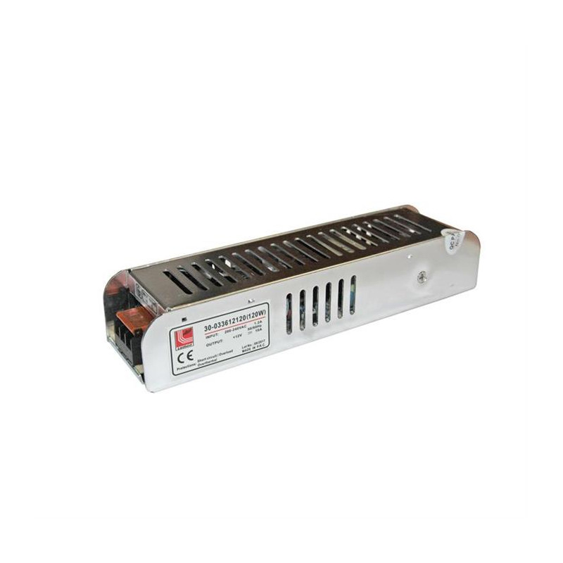 Transformator pentru LED 230V / 12V 120W, IP 20