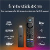 Amazon Fire TV Stick 4K MAX,  Wi-Fi 6, Bluetooth, Control TV, Control vocal Alexa, Negru