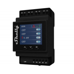 Shelly PRO 4PM Smart Relay with Wi-Fi and Electricity Meter