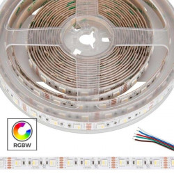 LED strip RGBW 4 in 1 (RGB+Cool White) 5050 60led/m ip20, 12v, 5M