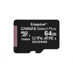 Micro SD 64 GB, Class 10, Kingston