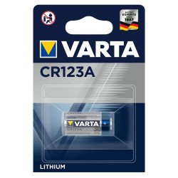CR123A Battery, VARTA, 3V, Lithiu