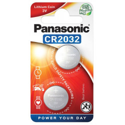 PANASONIC CR2032 battery (2 pack)