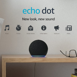 Echo Dot Generatia a 5-a (data lansarii - finalul anului 2022), asistent vocal inteligent cu Wi-fi si Bluetooth