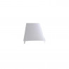 Capac frontal transparent pentru profil colt, 1m, Lumen