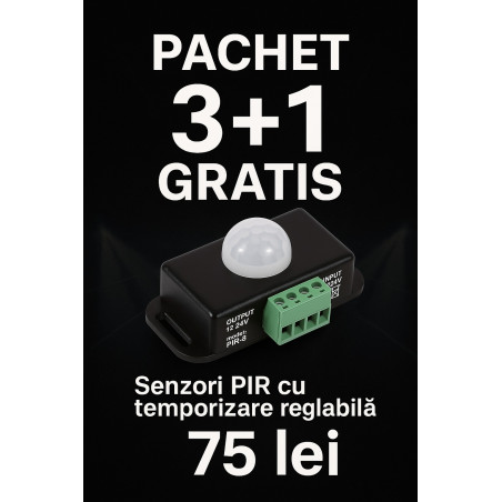 PIR Sensors Package with Adjustable Timer