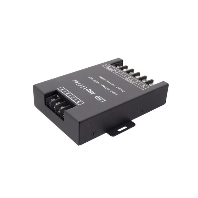 AMPLIFICATOR SEMNAL BANDA RGBW MONTAJ PROFESIONAL 288W 24A