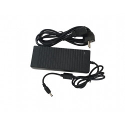 YDS Power Supply 24V, 5A, 120W with Cable, Plastic Housing