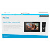 Hybrid Video Intercom Kit Hikvision HiLook VI-K23P – 1 family, IP, Wi-Fi, 2MP, PoE, touchscreen, surface-mounted, 7-inch screen.